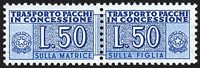 ITALIA REPUBBLICA  Pacchi in concessione