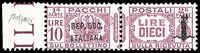 REPUBBLICA SOCIALE ITALIANA  Pacchi postali