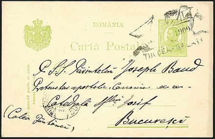 EUROPA - ROMANIA  - Catalogo Catalogo di vendita su offerte - Studio Filatelico Toselli