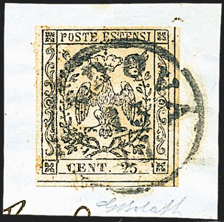 ANTICHI STATI ITALIANI - MODENA  (1852)  - Catalogo Cataloghi su offerta - Studio Filatelico Toselli