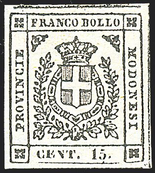 ANTICHI STATI ITALIANI - MODENA - Governo Provvisorio  (1859)  - Catalogo Cataloghi su offerta - Studio Filatelico Toselli