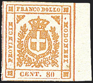 ANTICHI STATI ITALIANI - MODENA - Governo Provvisorio  (1859)  - Catalogo Cataloghi su offerta - Studio Filatelico Toselli