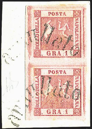 ANTICHI STATI ITALIANI - NAPOLI  (1858)  - Catalogo Cataloghi su offerta - Studio Filatelico Toselli