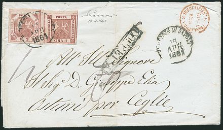 ANTICHI STATI ITALIANI - NAPOLI  (1858)  - Catalogo Cataloghi su offerta - Studio Filatelico Toselli