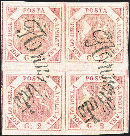 ANTICHI STATI ITALIANI - NAPOLI  (1858)  - Catalogo Cataloghi su offerta - Studio Filatelico Toselli