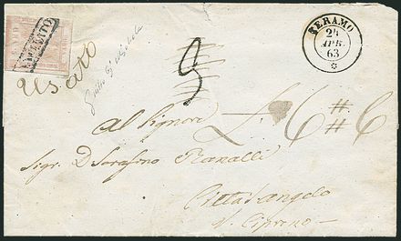 ANTICHI STATI ITALIANI - NAPOLI  (1858)  - Catalogo Cataloghi su offerta - Studio Filatelico Toselli