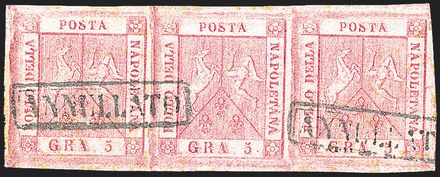 ANTICHI STATI ITALIANI - NAPOLI  (1858)  - Catalogo Cataloghi su offerta - Studio Filatelico Toselli