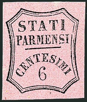 ANTICHI STATI ITALIANI - PARMA - Segnatasse per giornali  (1857)  - Catalogo Cataloghi su offerta - Studio Filatelico Toselli