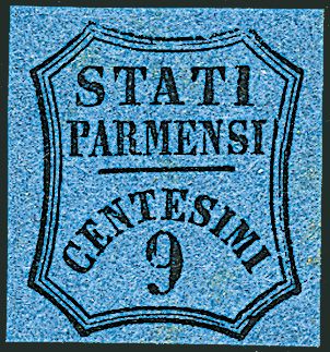 ANTICHI STATI ITALIANI - PARMA - Segnatasse per giornali  (1857)  - Catalogo Cataloghi su offerta - Studio Filatelico Toselli