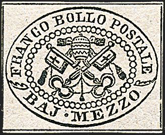 ANTICHI STATI ITALIANI - PONTIFICIO  (1852)  - Catalogo Cataloghi su offerta - Studio Filatelico Toselli