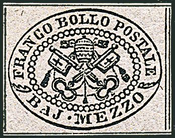 ANTICHI STATI ITALIANI - PONTIFICIO  (1852)  - Catalogo Cataloghi su offerta - Studio Filatelico Toselli