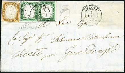 ANTICHI STATI ITALIANI - SARDEGNA  (1862)  - Catalogo Cataloghi su offerta - Studio Filatelico Toselli