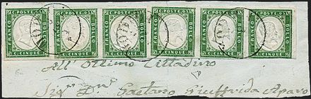 ANTICHI STATI ITALIANI - SARDEGNA  (1863)  - Catalogo Cataloghi su offerta - Studio Filatelico Toselli