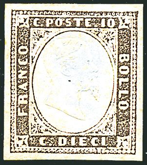 ANTICHI STATI ITALIANI - SARDEGNA  (1858)  - Catalogo Cataloghi su offerta - Studio Filatelico Toselli