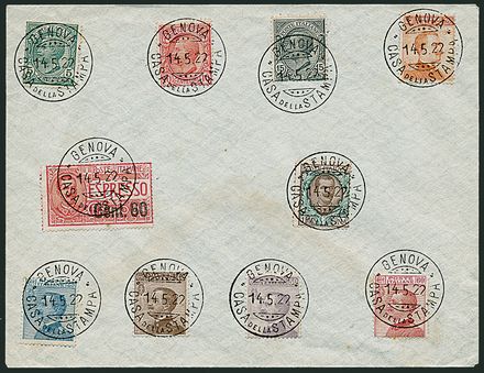 ITALIA REGNO  (1922)  - Catalogo Cataloghi su offerta - Studio Filatelico Toselli