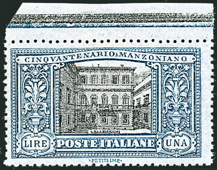 ITALIA REGNO  (1923)  - Catalogo Cataloghi su offerta - Studio Filatelico Toselli