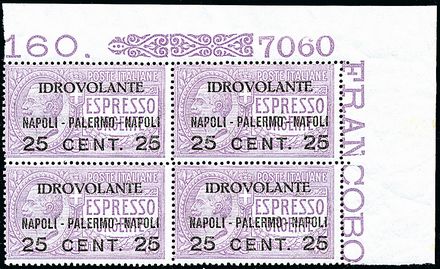 ITALIA REGNO Posta Aerea  (1917)  - Catalogo Cataloghi su offerta - Studio Filatelico Toselli