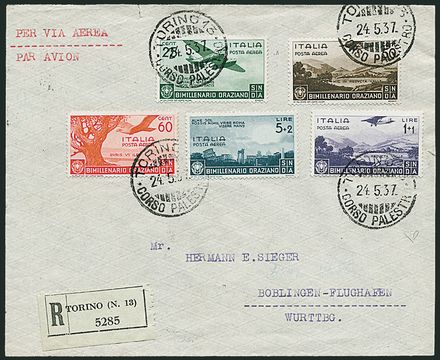 ITALIA REGNO Posta Aerea  (1936)  - Catalogo Cataloghi su offerta - Studio Filatelico Toselli