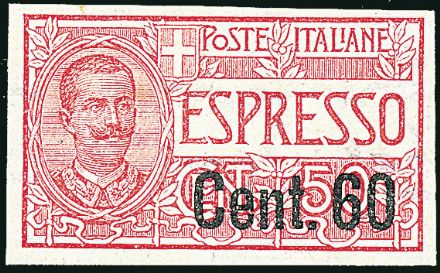 ITALIA REGNO Espressi  (1922)  - Catalogo Cataloghi su offerta - Studio Filatelico Toselli