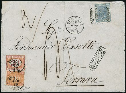 ITALIA REGNO Segnatasse  (1870)  - Catalogo Cataloghi su offerta - Studio Filatelico Toselli