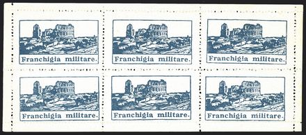 ITALIA REGNO Franchigia militare  (1943)  - Catalogo Cataloghi su offerta - Studio Filatelico Toselli