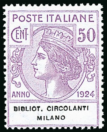 ITALIA REGNO Enti semistatali  (1924)  - Catalogo Cataloghi su offerta - Studio Filatelico Toselli