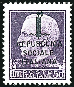 REPUBBLICA SOCIALE ITALIANA Saggi  (1944)  - Catalogo Cataloghi su offerta - Studio Filatelico Toselli