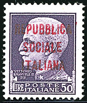 REPUBBLICA SOCIALE ITALIANA Saggi  (1944)  - Catalogo Cataloghi su offerta - Studio Filatelico Toselli