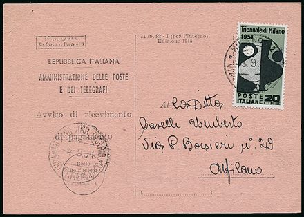 ITALIA REPUBBLICA  (1951)  - Catalogo Cataloghi su offerta - Studio Filatelico Toselli