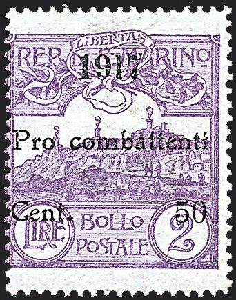 SAN MARINO  (1917)  - Catalogo Cataloghi su offerta - Studio Filatelico Toselli