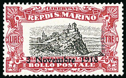 SAN MARINO  (1918)  - Catalogo Cataloghi su offerta - Studio Filatelico Toselli