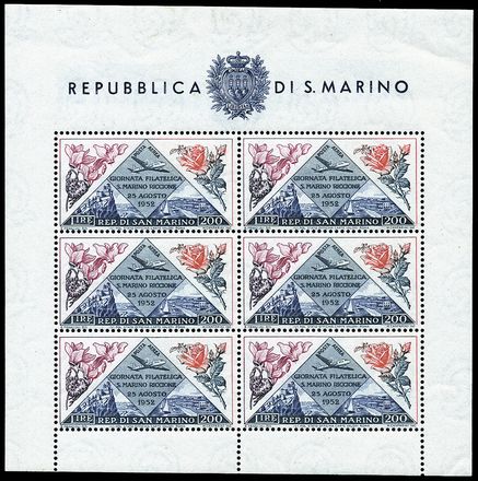 SAN MARINO Foglietti  (1952)  - Catalogo Cataloghi su offerta - Studio Filatelico Toselli