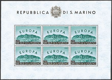 SAN MARINO Foglietti  (1961)  - Catalogo Cataloghi su offerta - Studio Filatelico Toselli