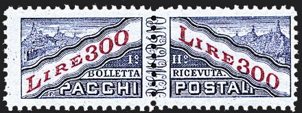 SAN MARINO Pacchi postali  (1953)  - Catalogo Cataloghi su offerta - Studio Filatelico Toselli