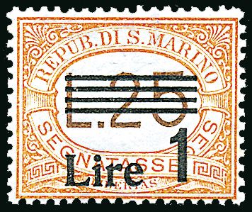 SAN MARINO Segnatasse  (1936)  - Catalogo Cataloghi su offerta - Studio Filatelico Toselli