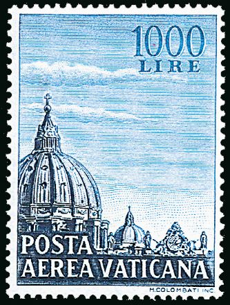 VATICANO Posta aerea  (1953)  - Catalogo Cataloghi su offerta - Studio Filatelico Toselli