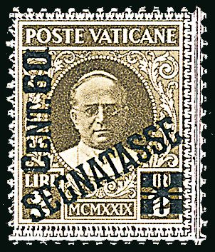 VATICANO Segnatasse  (1931)  - Catalogo Cataloghi su offerta - Studio Filatelico Toselli