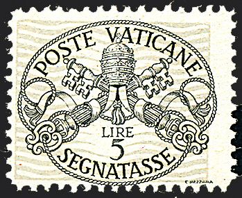 VATICANO Segnatasse  (1945)  - Catalogo Cataloghi su offerta - Studio Filatelico Toselli