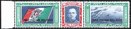 COLONIE ITALIANE - EGEO - Posta aerea  (1933)  - Catalogo Cataloghi su offerta - Studio Filatelico Toselli