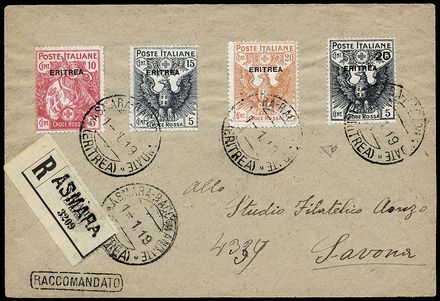 COLONIE ITALIANE - ERITREA  (1916)  - Catalogo Cataloghi su offerta - Studio Filatelico Toselli