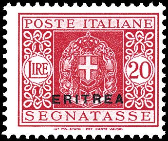 COLONIE ITALIANE - ERITREA - Segnatasse  (1934)  - Catalogo Cataloghi su offerta - Studio Filatelico Toselli