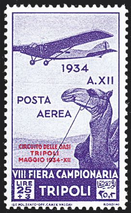 COLONIE ITALIANE - TRIPOLITANIA - Posta aerea  (1934)  - Catalogo Cataloghi su offerta - Studio Filatelico Toselli