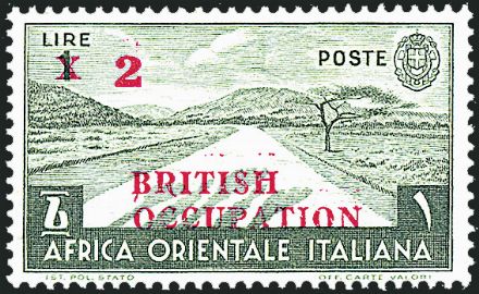 OCCUPAZIONI STRANIERE DELLE COLONIE - AFRICA ORIENTALE - Occupazione Britannica  (1941)  - Catalogo Cataloghi su offerta - Studio Filatelico Toselli