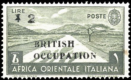 OCCUPAZIONI STRANIERE DELLE COLONIE - AFRICA ORIENTALE - Occupazione Britannica  (1941)  - Catalogo Cataloghi su offerta - Studio Filatelico Toselli