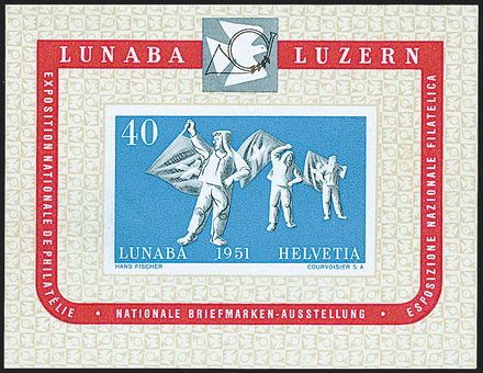 EUROPA - SVIZZERA - Foglietti  (1951)  - Catalogo Cataloghi su offerta - Studio Filatelico Toselli