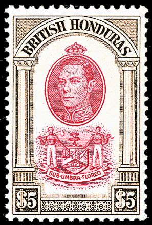 OLTREMARE - BRITISH HONDURAS  (1938)  - Catalogo Cataloghi su offerta - Studio Filatelico Toselli