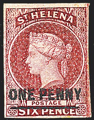 OLTREMARE - ST. HELENA  (1863)  - Catalogo Cataloghi su offerta - Studio Filatelico Toselli