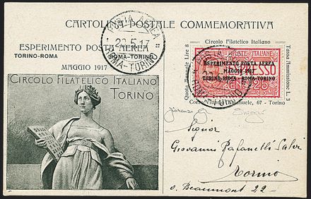 POSTA AEREA ITALIANA  (1917)  - Catalogo Cataloghi su offerta - Studio Filatelico Toselli