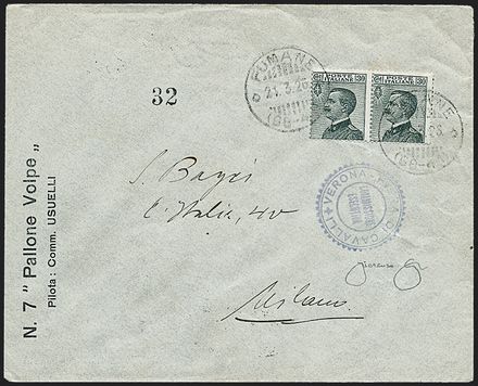 POSTA AEREA ITALIANA  (1926)  - Catalogo Cataloghi su offerta - Studio Filatelico Toselli