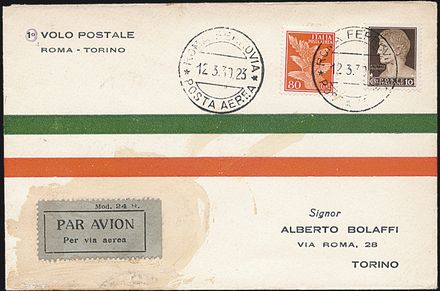 POSTA AEREA ITALIANA  (1930)  - Catalogo Cataloghi su offerta - Studio Filatelico Toselli